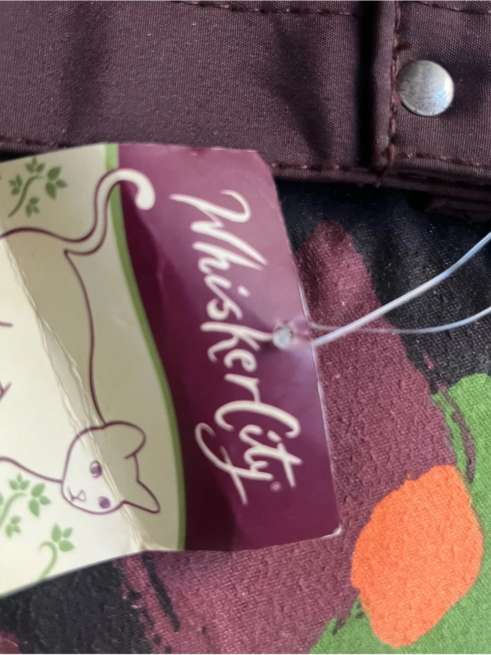 Whisker City Pet Carrier Tote - Multicolor Diamond Print